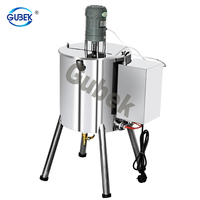 Machine de remplissage avec mélange chauffant, petit liquide épais, pâte chocolat, crème lave-vaisselle, rouge à lèvres, appareil de remplissage, ml