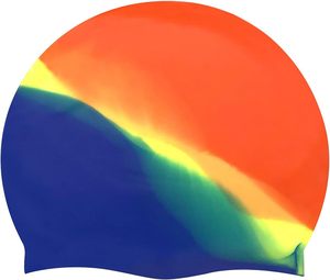 Gorros de Natación de Silicona Personalizados de Fábrica, Precio al por Mayor, 50g 55g 60g, 100% Silicona, Hechos en China, Gorro de Natación Profesional - Product Image 1