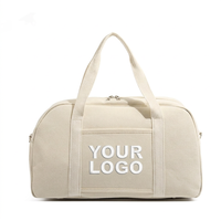 Bolsa de Deporte y Viaje de Gran Capacidad, Resistente, con Logotipo Bordado Personalizado en Blanco y Negro, Venta Caliente
