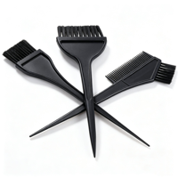 Ensemble d'outils pour la coloration des cheveux noirs, bol mélangeur et brosses à colorer, accessoires de coloration des cheveux pour salon et usage domestique