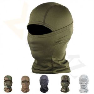 Pasamontañas de punto grueso cortavientos con bordado personalizado al por mayor, gorro de esquí de invierno, gorro de punto completo Akatsuki - Product Image 1