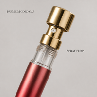 Flacon de parfum vide en verre 35 ml avec bouchon doré, flacon pulvérisateur fin, atomiseur de style arabe bleu roi, vente en gros, logo personnalisé