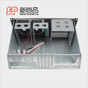 Máy chủ Rack trường hợp <span class=keywords><strong>19</strong></span> inch Rack mount khóa có thể khóa ngăn kéo sâu với Key 3U tủ điều khiển công nghiệp - Product Image 4