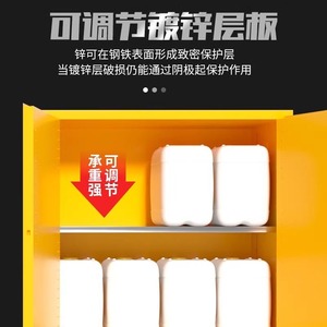 Fil de mise à la terre antistatique pour armoire de stockage de produits chimiques, conforme à la norme OSHA, 60 gallons, extra épais - Product Image 2