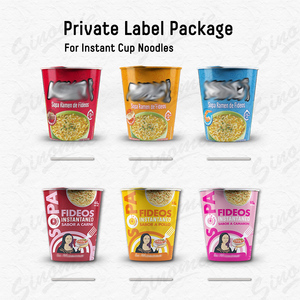 80g rau Halal Nigeria cốc giá rẻ mì ăn liền - Product Image 4