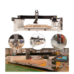Machine combinée CNC <span class=keywords><strong>de</strong></span> découpe <span class=keywords><strong>de</strong></span> pierre et <span class=keywords><strong>de</strong></span> sciage à pont avec <span class=keywords><strong>table</strong></span> <span class=keywords><strong>de</strong></span> <span class=keywords><strong>travail</strong></span> pour la gravure, le fraisage, le perçage et la fabrication <span class=keywords><strong>de</strong></span> comptoirs en marbre, granit et <span class=keywords><strong>quartz</strong></span> - Product Image 5