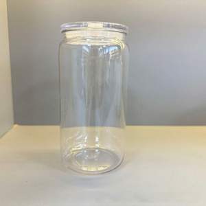 Vaso de Plástico de Doble Pared de 16 oz con Diseño de Lata de Refresco y Base para Té de Burbujas - Product Image 2