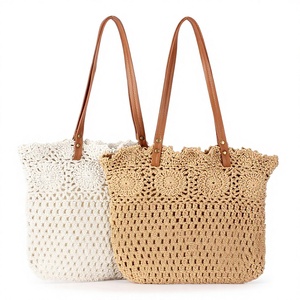 A Generation of Large-capacity Woven Bag Seaside Vacation Daily Leisure Photo Fashion Ladies Bag Spring Soft Tanjing - Product Image 1