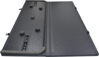 Couverture de benne rigide pliable en trois parties en aluminium étanche pour Ford Ranger Raptor, résistante aux UV, avec verrouillage