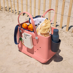 新しいデザインの防水・洗濯可能なEVAビーチバッグ、ゴム製シリコンハンドバッグ、ボグバッグ、トートバッグ（女性用、大・中・小） - Product Image 3