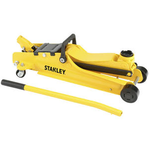 Cric hydraulique Stanley 2 tonnes avec poignée pour réparation de véhicules - Product Image 1