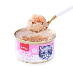 O alimento molhado enlatado superior enlatado Wanpy do alimento 85g do gato grosso produto de Tailândia - Product Image 3