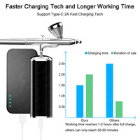 Mini compresseur d'air de haute qualité, rechargeable par USB, aérographe professionnel, voyagez partout pour la peinture