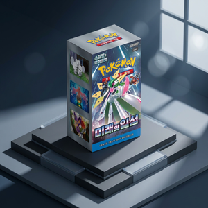 กล่องบูสเตอร์แฟลชในอนาคต TCG สีม่วงแดงปิดผนึกแบบเกาหลีการ์ดซื้อขายจำนวนมากผู้จัดจำหน่ายเกมกล่องขายส่ง - Product Image 1