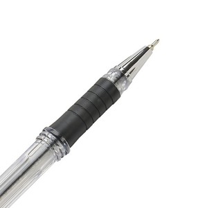 Genvana Bán Buôn Bút Bi Bền Tip Mềm Grip Cơ Thể Trong Suốt Bán Đầu Kim 0.4Mm 0.5Mm Bút Bi - Product Image 3