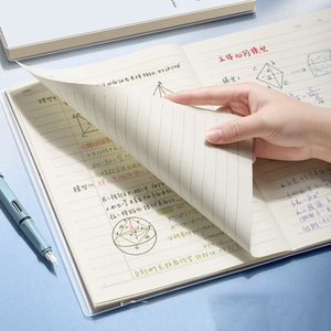 Màu Xanh A5 nhựa sinh viên Nhật Ký máy tính xách tay dày B5 mềm kẹo cao su Bìa tập thể dục Tạp Chí cho các trường học và sử dụng quà tặng - Product Image 4