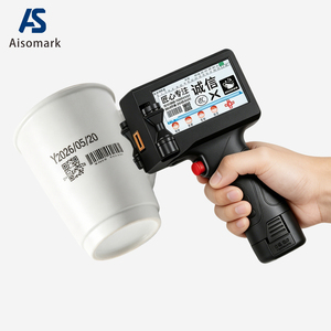 Imprimante jet d'encre portable Aisomark à <span class=keywords><strong>prix</strong></span> d'usine, 12,7 mm, encre à séchage rapide pour date, numéro de lot, logo, code QR - Product Image 1