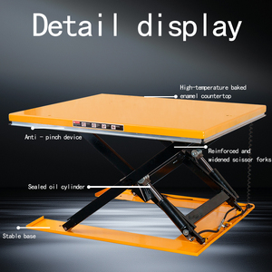 Tijeras de mesa elevadora de PLATAFORMA ELÉCTRICA HD2001 2T 1600*1200MM 0,87 M elevador de palés completo eslinga de cadena de nueva condición para venta al por menor - Product Image 6