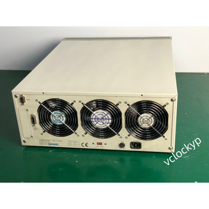 1 PCS Chroma 6314+63112 <b>Electronic</b> Load 1200W <b>Used</b> - Product Image 2