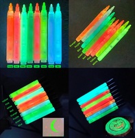 Marqueurs phosphorescents 2026, 8 couleurs, peinture fluorescente néon fine de 3 mm pour masque de fête, tissu, verre, bois et artisanat DIY