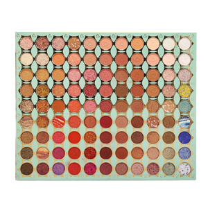 Palette de maquillage d'ombres à paupières, vente en gros, Palette de maquillage <span class=keywords><strong>color</strong></span>ée hautement pigmentée pour fille, marque privée - Product Image 5