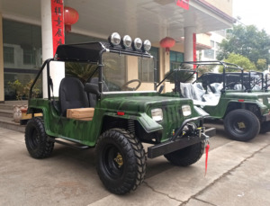 2026 Gasoline Quad ATV 125cc <strong>Mini</strong> Buggy 2 Seat Golf Cart Adult <strong>Mini</strong> <strong>Jeep</strong> - Product Image 3