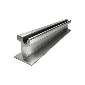 Riel de acero ranurado 59R2 60R2 para <span class=keywords><strong>ferrocarril</strong></span>, vía pesada, tramvía, estándar europeo EN 14811 - Product Image 1