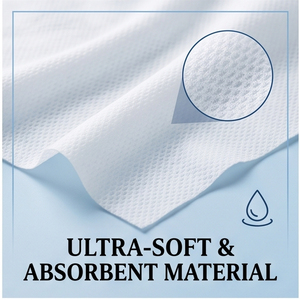 Lingettes démaquillantes à l'acide hyaluronique 100% biodégradables, à base de plantes biologiques, nettoyage en profondeur, douces pour les peaux sensibles, logo personnalisé - Product Image 4