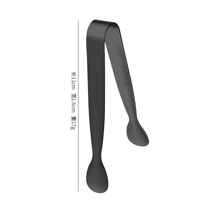 คลิปหนีบน้ำแข็งสีโรสโกลด์ 304