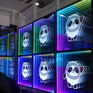 Tùy chỉnh Vực Thẳm gương cao chất chống oxy hóa ngàn lớp gương ánh sáng buổi hòa nhạc sân khấu trang trí cho abyssal gương chữ ánh sáng Hộp - Product Image 3