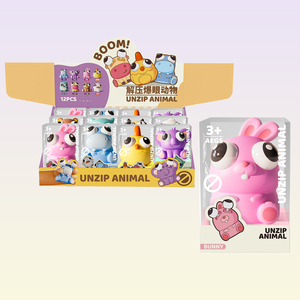 Jouets anti-stress à succès : Poupées de décompression mignonnes en forme de bulles de dessin animé à presser pour soulager le stress chez les adultes et les enfants - Product Image 6