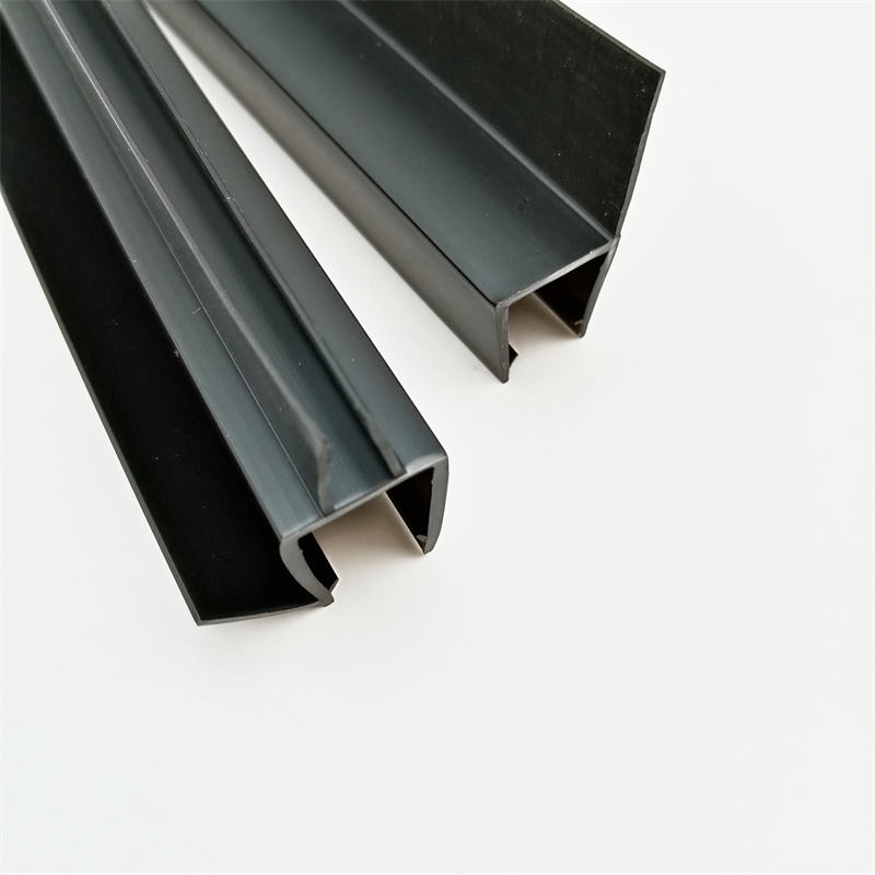 Extruded PVC U Channel Shaped Clear H Custom L Angle Triangle Plastic ...