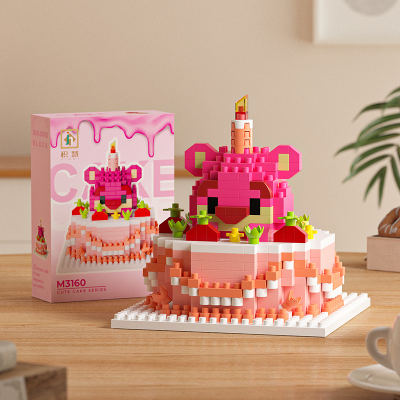 M3160-เค้กสตรอเบอร์รี่-กล่องสี