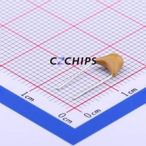 Condensador Cerámico Monolítico (MLCC) de Orificio Pasante CT4-0805B105K500F3, Orificio Pasante, P=5.08mm, 1uF, 10%, 50V, X7R - Product Image 2