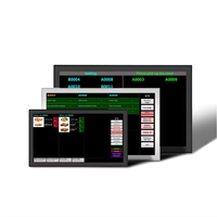 Système d'affichage de commande de restaurant, système POS pour magasin de détail, écran tactile LCD de qualité industrielle KDS 18,5"/21,5"/24", Android 11, Windows
