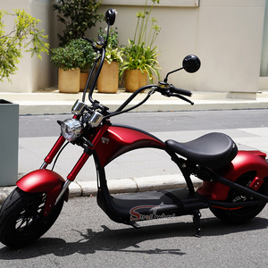 Citycoco รถจักรยานยนต์ไฟฟ้าสำหรับผู้ใหญ่สกูตเตอร์ออฟโรด Chopper 2000W 60V 30Ah รถจักรยานยนต์ citycoco มอเตอร์ไซค์ไฟฟ้าสำหรับใช้ในระยะยาว - Product Image 3