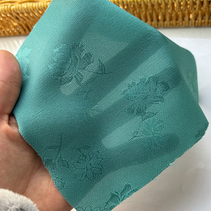 Wholesale Hot Sale 100% Polyester Fabric <strong>Pattern</strong> Textile Fabrics Free Sample Floral Jacquard Fabric for Clothing - Product Image 4