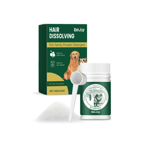 <span class=keywords><strong>Poudre</strong></span> enzymatique dissolvante pour poils d'animaux, élimine les taches de fourrure, désodorise pour vêtements de chiens et chats, compatible avec toutes les machines à laver domestiques - Product Image 1