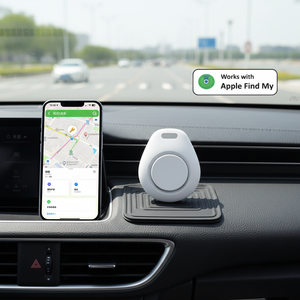 เครื่องติดตาม GPS ดาวเทียมขนาดเล็กอัจฉริยะตัวค้นหาตำแหน่งอุปกรณ์ติดตามตัวระบุตำแหน่งป้องกันการสูญหายเข้ากันได้กับ iOS MFI ค้นหาแท็กของฉัน - Product Image 1