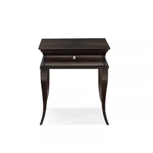 Tùy Chỉnh Tân Cổ Điển Pháp Hiện Đại Rắn Gỗ Vuông End Bảng Sang Trọng Phòng Khách Trang Trí Nội Thất Giao Diện Điều Khiển Sofa Bên Bảng - Product Image 5