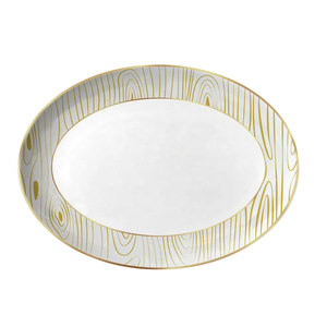 Platos, Tazones y Tazas para Hotel y Cafetería, Vajilla Elegante de Porcelana Blanca con Borde Dorado y Diseño de Corazón, de 6.5 a 14 Pulgadas, Venta al Por Mayor - Product Image 3