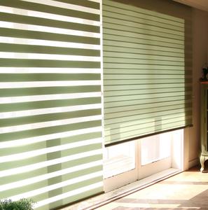 Persianas Coreanas Zebra Sally, Cortinas Enrollables Motorizadas Personalizadas para Ventanas, Día y Noche, con Filtro de Luz Automático, Modernas - Product Image 1