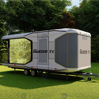 Maison mobile préfabriquée OEM, capsule spatiale, maison/remorque préfabriquée avec prix d'usine
