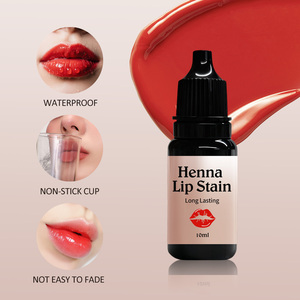 Tinta per Labbra Henna Liquida Opaca 10ml per Salone di Bellezza, Lunga Durata, Formula Vegana, Etichetta Privata - Product Image 2
