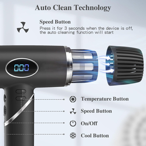 2025 Innovation <span class=keywords><strong>Mini</strong></span> Sèche-Cheveux avec Haute Vitesse BLDC 110,000 Rpm Caractéristique Ionique pour Ménage Hôtels Salon Sèche-Cheveux Moteur Brushless - Product Image 5