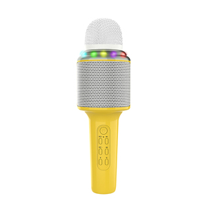 Portable Handheld Speaker Machine Blue Tooth Children <b>Microphone</b> Gold and Blue Kids <b>Wireless</b> <b>Microphone</b> for Sin - Product Image 6