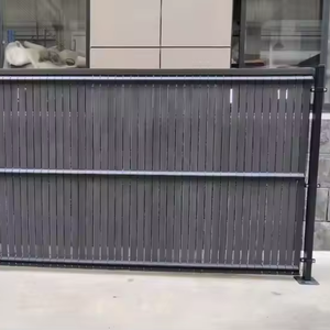 Clôture de sécurité en fer 3D, panneau incurvé, bande verticale, PVC rigide, <span class=keywords><strong>lattes</strong></span> d'intimité, kit Latte, <span class=keywords><strong>occultation</strong></span>, modélisation 3D, résistant à la corrosion - Product Image 3