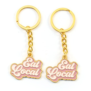 Nouveau logo personnalisé émail moulé sous pression métal alliage de zinc porte-clés porte-clés personnalisés souvenirs avec logo - Product Image 3