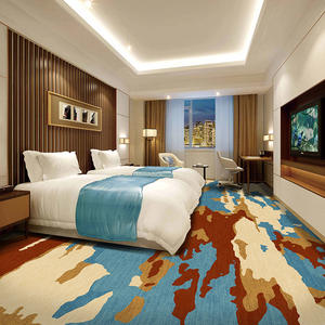 Tapis imprimé à protection antibactérienne spéciale, tissage mécanique, durable, lavable pour salle de conférence - Product Image 3