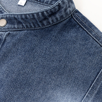 Sweat à capuche en denim délavé tendance de haute qualité, style streetwear pour homme, en coton épais, décontracté